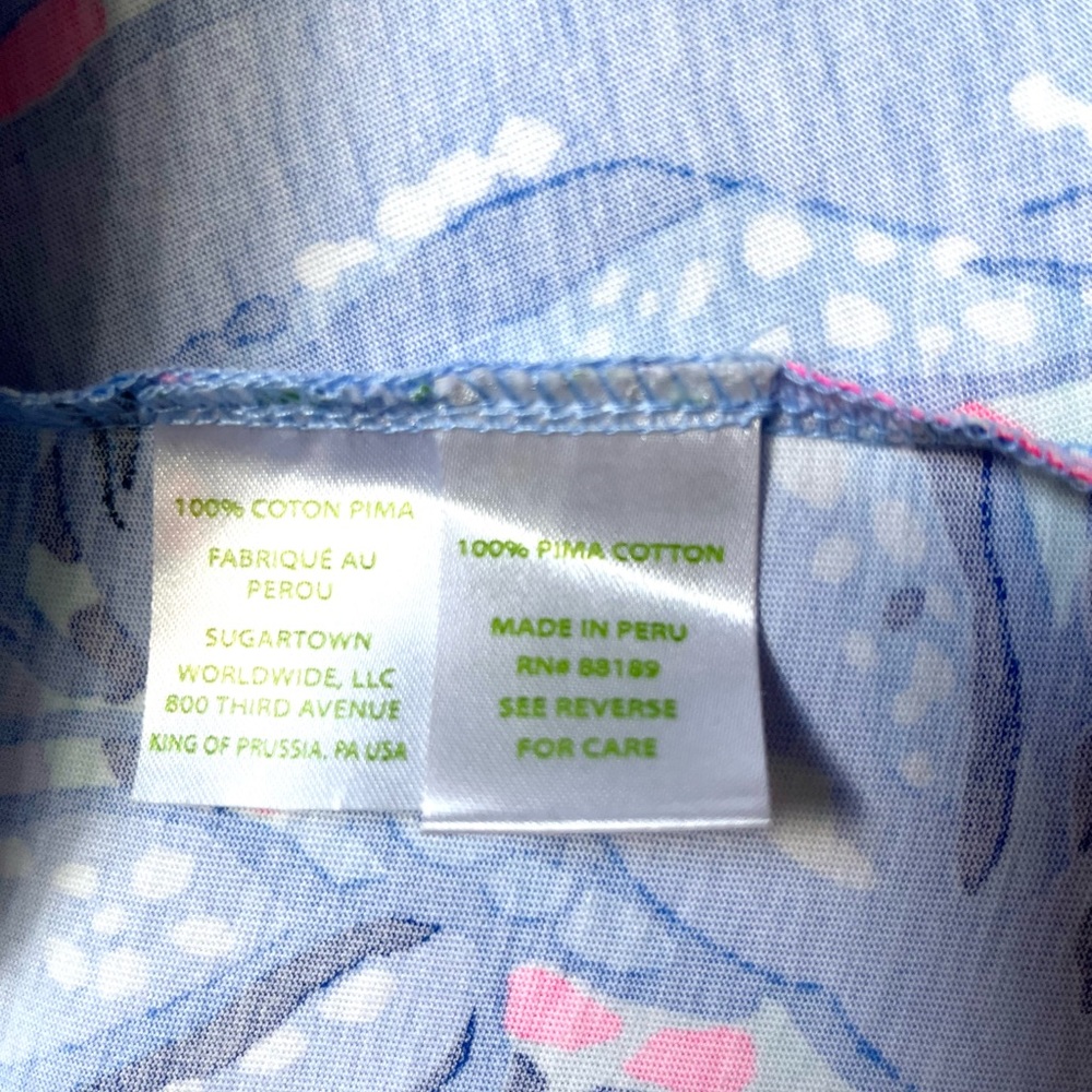 SOLD Lilly Pulitzer Pima Cotton Margot Swing Dress XL - Picture 7 of 7